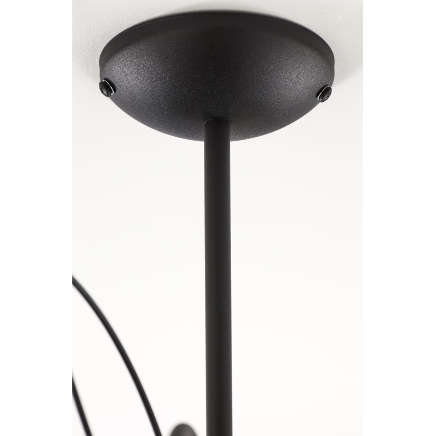 Jupiter 2056 - Lustr na tyči GLORIOSA 10xG9/14W/230V černá