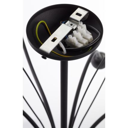 Jupiter 2056 - Lustr na tyči GLORIOSA 10xG9/14W/230V černá