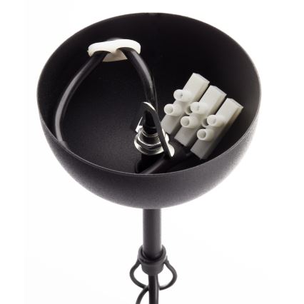 Jupiter 2057 - Lustr na řetězu GLORIOSA 15xG9/14W/230V černá