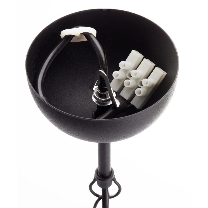 Jupiter 2057 - Lustr na řetězu GLORIOSA 15xG9/14W/230V černá