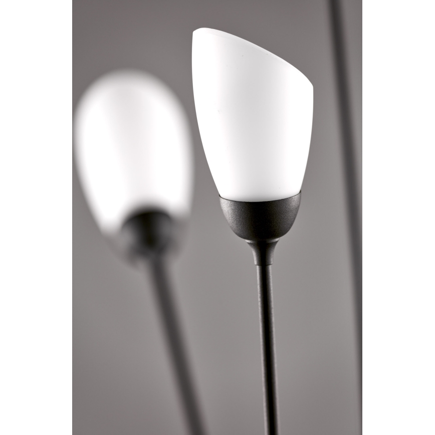 Jupiter 2058 - Stojací lampa GLORIOSA 9xG9/14W/230V černá