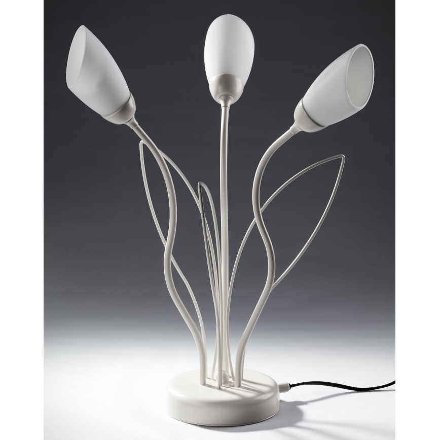 Jupiter 2060 - Stolní lampa GLORIOSA 3xG9/14W/230V krémová