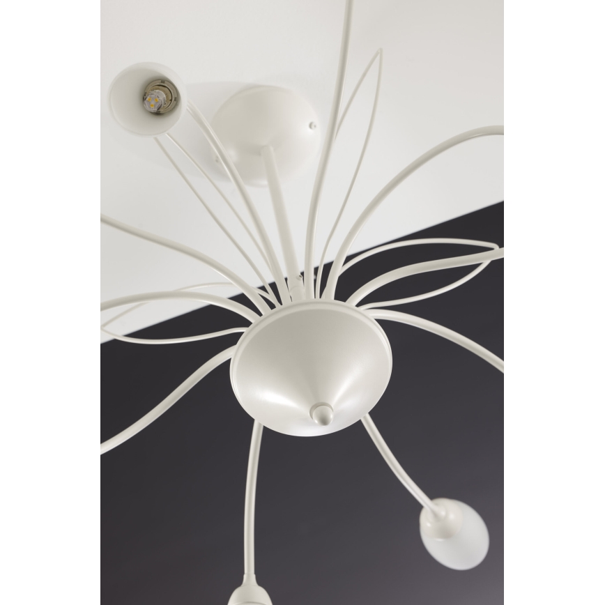 Jupiter 2061 - Lustr na tyči GLORIOSA 10xG9/14W/230V krémová