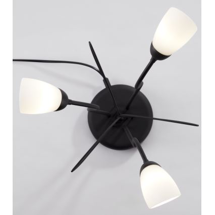 Jupiter 2065 - Stolní lampa GLORIOSA 3xG9/14W/230V černá