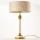 Jupiter 2112 - Stolní lampa KASZMIR 1xE27/15W/230V bílá/zlatá/dekor mramoru