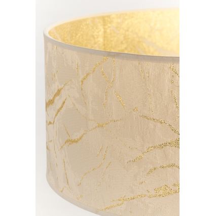 Jupiter 2112 - Stolní lampa KASZMIR 1xE27/15W/230V bílá/zlatá/dekor mramoru