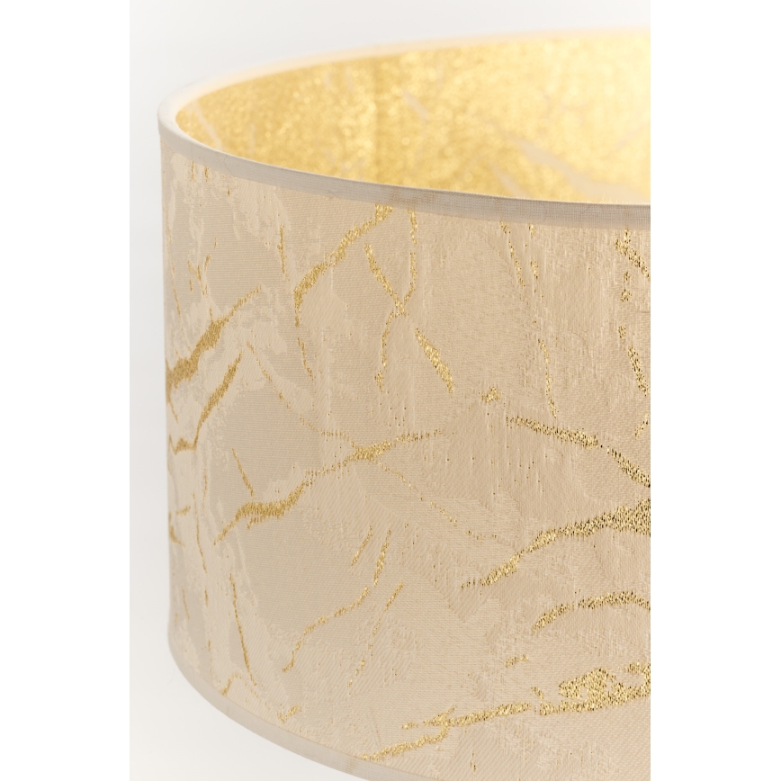 Jupiter 2112 - Stolní lampa KASZMIR 1xE27/15W/230V bílá/zlatá/dekor mramoru