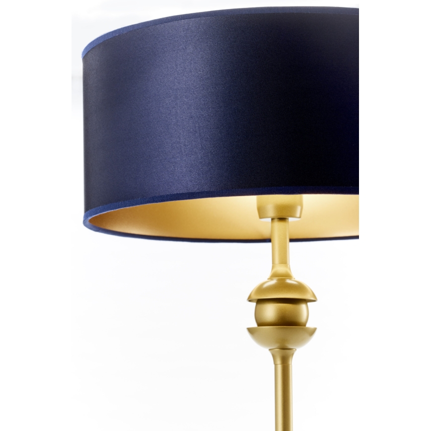 Jupiter 2116 - Stolní lampa KASZMIR 1xE27/15W/230V modrá/zlatá