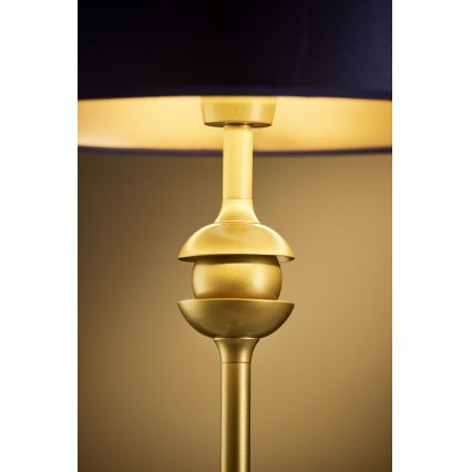 Jupiter 2116 - Stolní lampa KASZMIR 1xE27/15W/230V modrá/zlatá