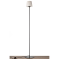 Jupiter 2178 - Stojací lampa MILO 1xE27/15W/230V černá/bílá