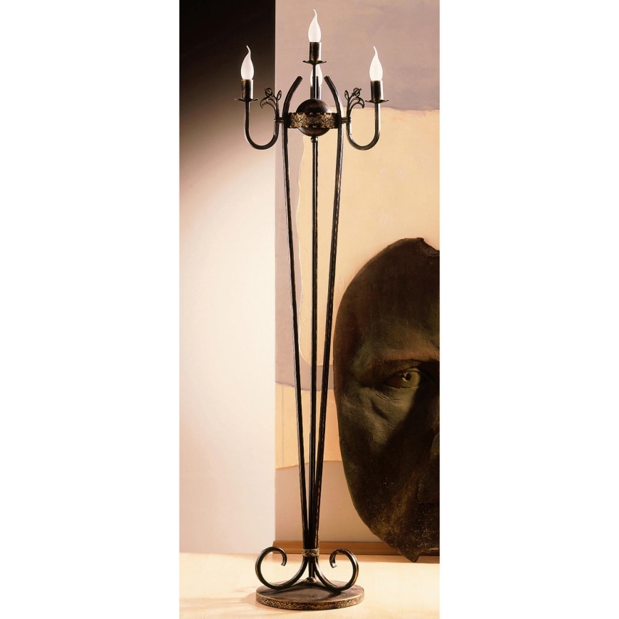 Jupiter 228 - Lampa stojací KORONA 4xE14/40W/230V