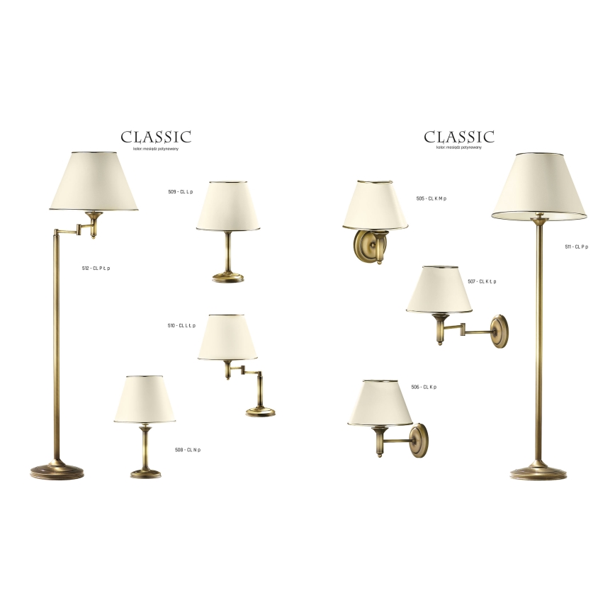 Stolní lampa CLL P CLASSIC