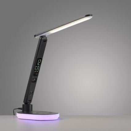 JUST LIGHT. 11018-18 - LED RGBW LED Stmívatelná dotyková stolní lampa s bezdrátovým nabíjením TINA LED/4W/230V