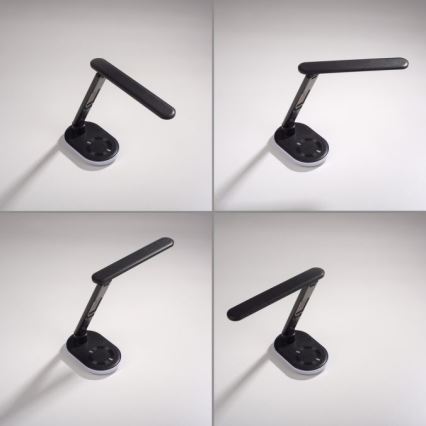 JUST LIGHT. 11018-18 - LED RGBW LED Stmívatelná dotyková stolní lampa s bezdrátovým nabíjením TINA LED/4W/230V