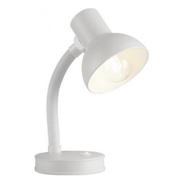 JUST LIGHT. 11080-16 - Flexibilní stolní lampa FLEXI 1xE27/25W/230V bílá
