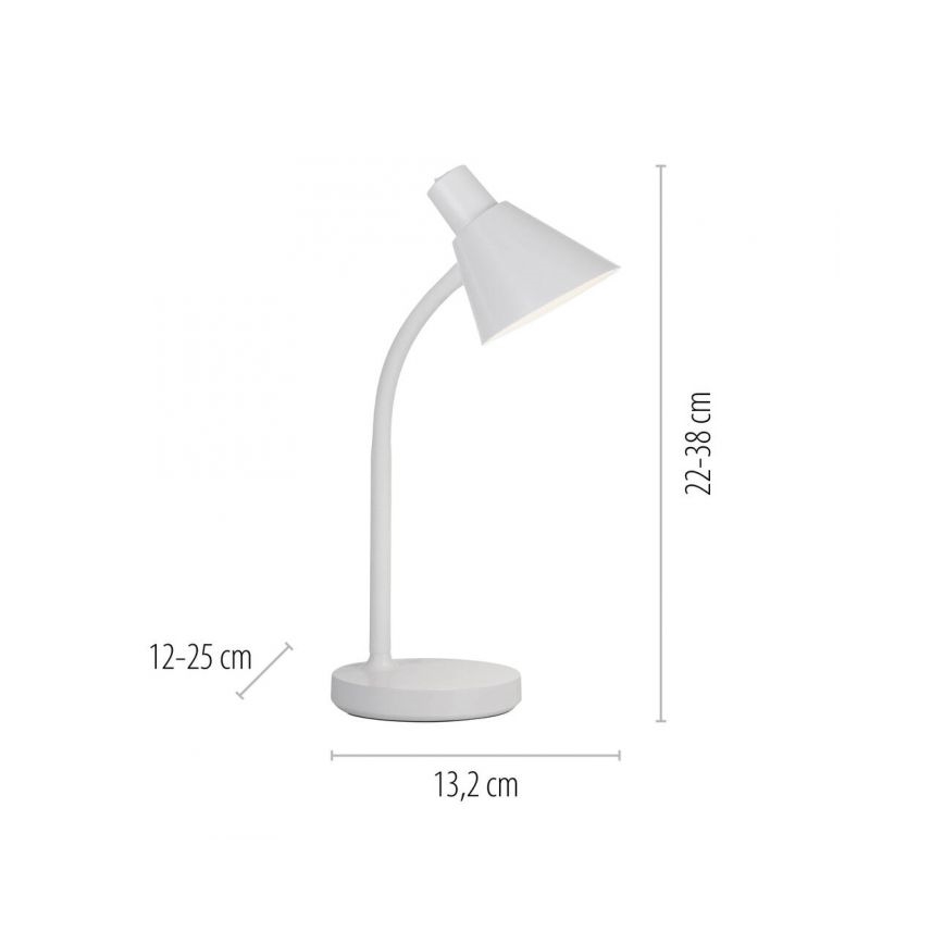 JUST LIGHT. 11248-16 - LED Flexibilní stolní lampa PIXIE LED/4,5W/230V bílá