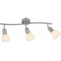 JUST LIGHT. 11953-55 - Bodové svítidlo KARO 3xE14/40W/230V matný chrom