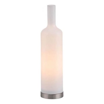 JUST LIGHT. 14006-16 - Stolní lampa BOTTLE 1xE14/25W/230V bílá