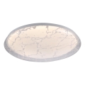 JUST LIGHT. 14008-16 - LED Stmívatelné stropní svítidlo ART PLAFO LED/20W/230V 2700-6500K pr. 38 cm bílá + dálkové ovládání