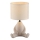 JUST LIGHT. 14190-39 - Stolní lampa TED 1xE27/25W/230V béžová