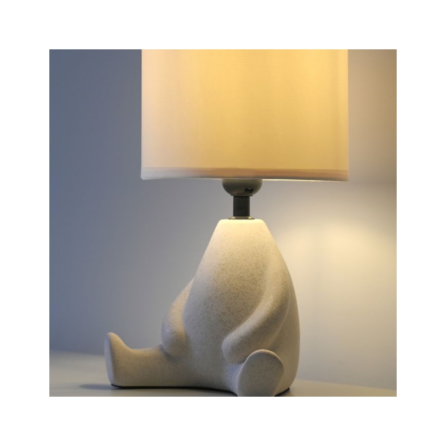 JUST LIGHT. 14190-39 - Stolní lampa TED 1xE27/25W/230V béžová