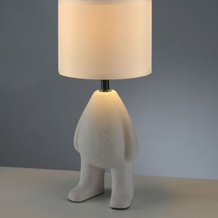 JUST LIGHT. 14191-39 - Stolní lampa TED 1xE27/25W/230V béžová