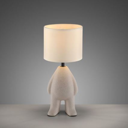 JUST LIGHT. 14191-39 - Stolní lampa TED 1xE27/25W/230V béžová