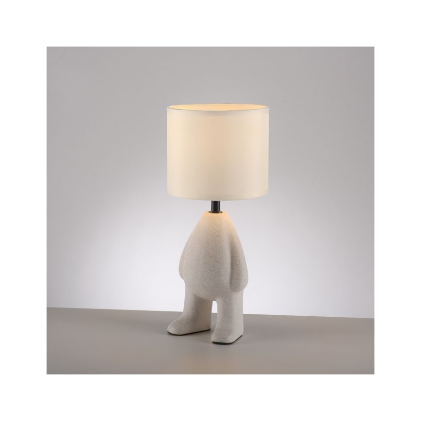 JUST LIGHT. 14191-39 - Stolní lampa TED 1xE27/25W/230V béžová