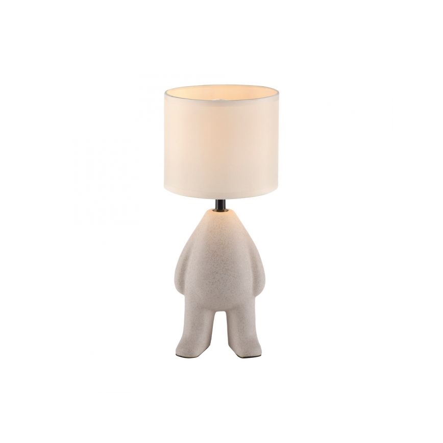 JUST LIGHT. 14191-39 - Stolní lampa TED 1xE27/25W/230V béžová