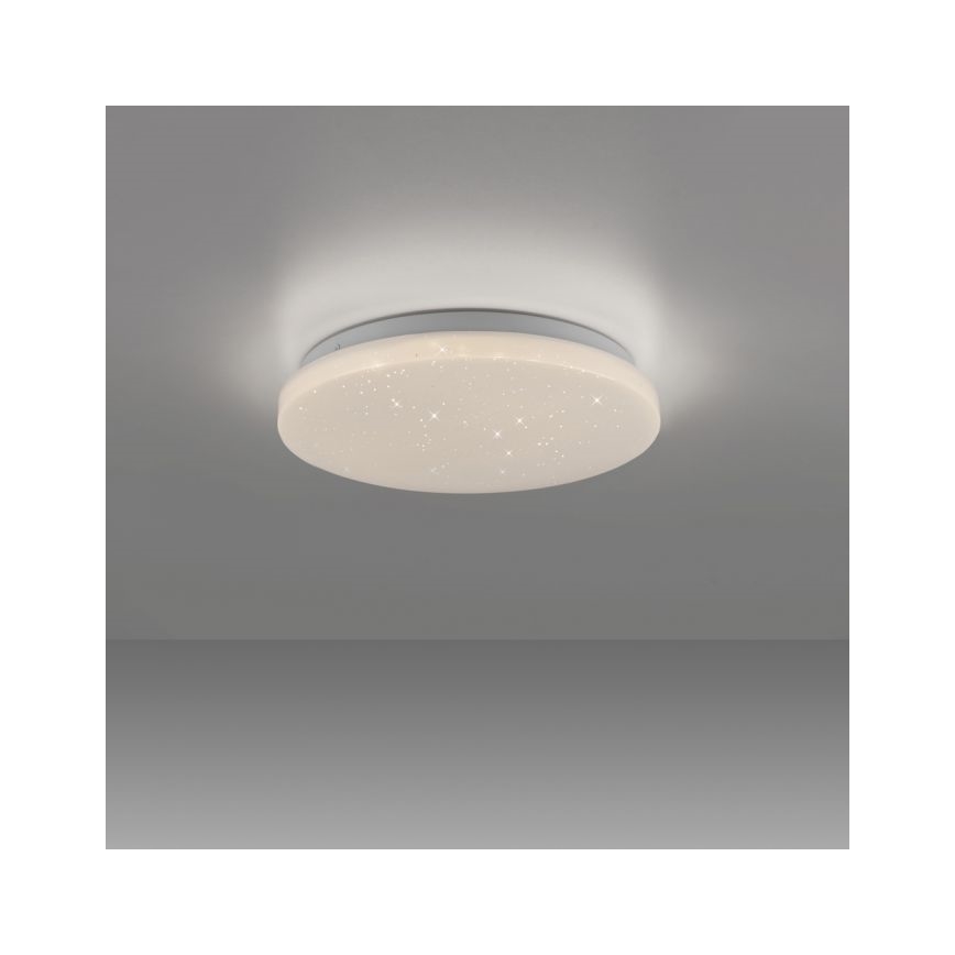 JUST LIGHT. 14275-16 - LED Stropní svítidlo URANUS LED/10W/230V pr. 26 cm bílá