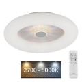 JUST LIGHT. 14383-16 - LED Stmívatelné stropní svítidlo VERTIGO LED/26W/230V 2700-5000K bílá + dálkové ovládání
