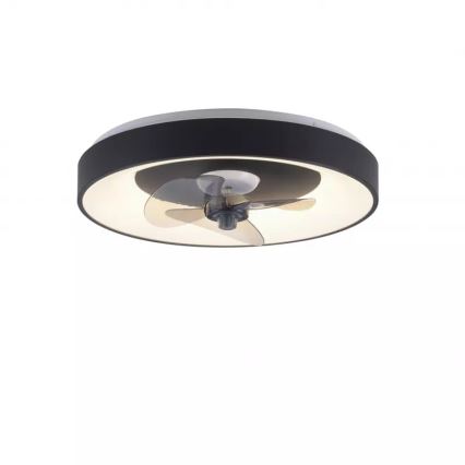 JUST LIGHT. 14644-18 - LED Stmívatelné stropní svítidlo s ventilátorem VENIKA LED/36W/230V pr. 48,6 cm 2700-5000K + dálkové ovládání