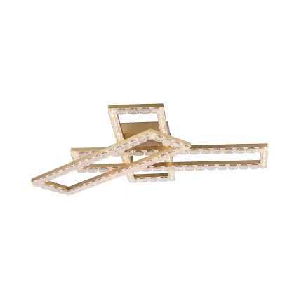 JUST LIGHT. 14733-60 - LED Stropní svítidlo GLITRA LED/35W/230V 57,25x72,05 cm zlatá