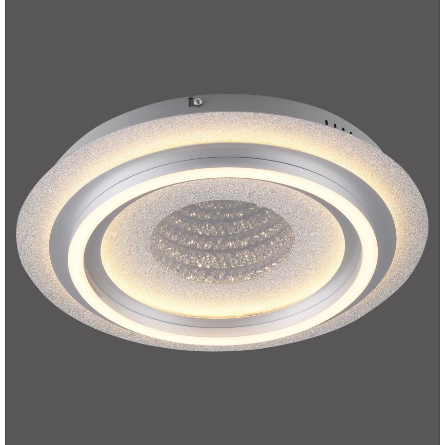 JUST LIGHT. 15089-21 - LED Stropní svítidlo CICHIO LED/36W/230V pr. 40 cm matný chrom