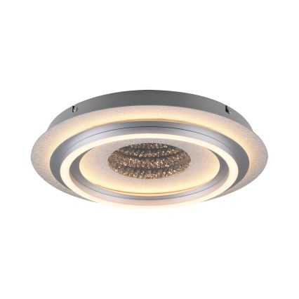JUST LIGHT. 15089-21 - LED Stropní svítidlo CICHIO LED/36W/230V pr. 40 cm matný chrom