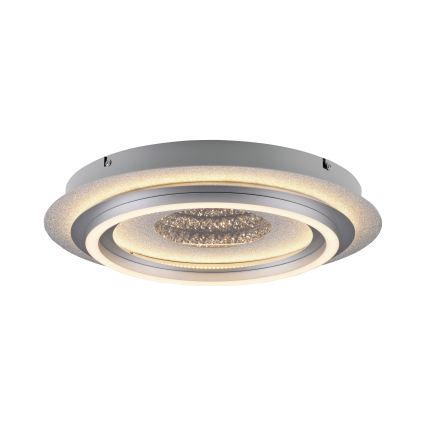 JUST LIGHT. 15089-21 - LED Stropní svítidlo CICHIO LED/36W/230V pr. 40 cm matný chrom