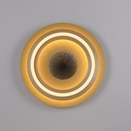 JUST LIGHT. 15089-60 - LED Stropní svítidlo CICHIO LED/36W/230V pr. 40 cm zlatá