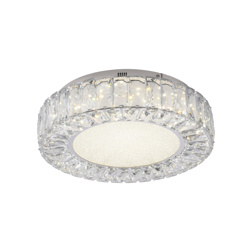 JUST LIGHT. 15221-17 - LED Stropní svítidlo KULUNKA LED/32W/230V pr. 37 cm lesklý chrom