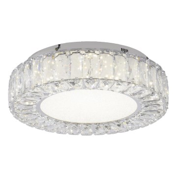 JUST LIGHT. 15221-17 - LED Stropní svítidlo KULUNKA LED/32W/230V pr. 37 cm lesklý chrom