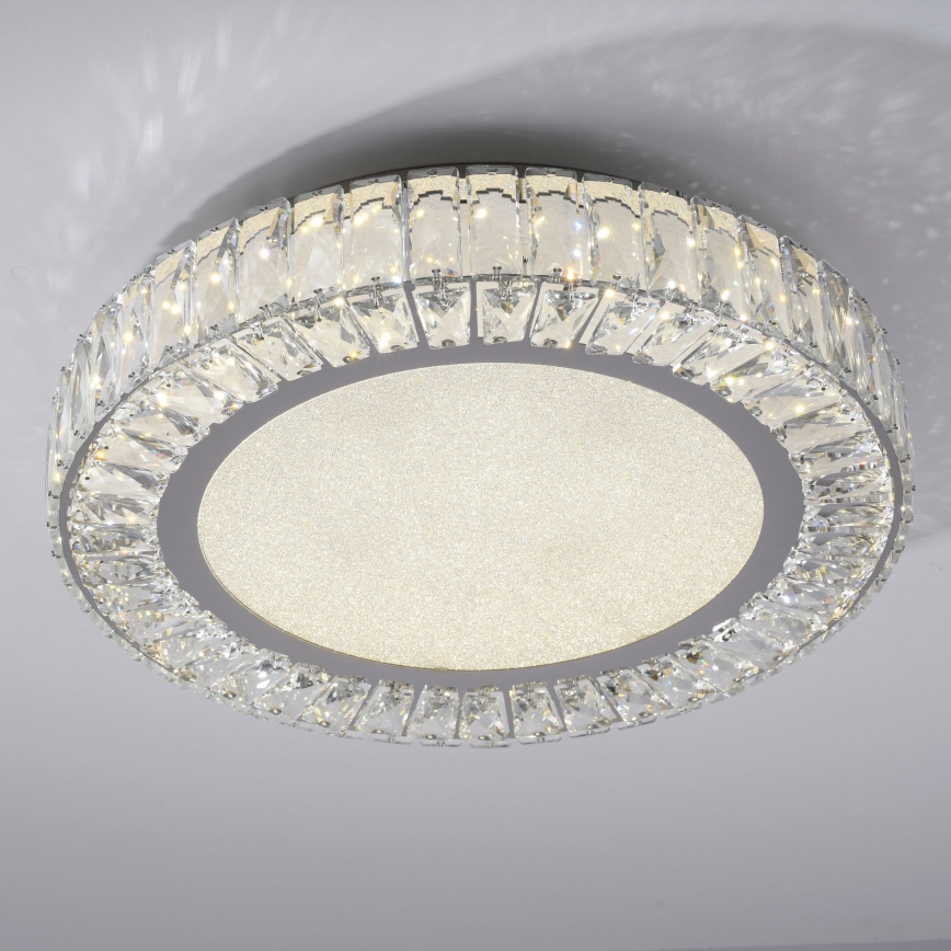 JUST LIGHT. 15222-17 - LED Stropní svítidlo KULUNKA LED/46W/230V pr. 50 cm lesklý chrom