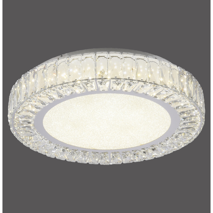 JUST LIGHT. 15222-17 - LED Stropní svítidlo KULUNKA LED/46W/230V pr. 50 cm lesklý chrom