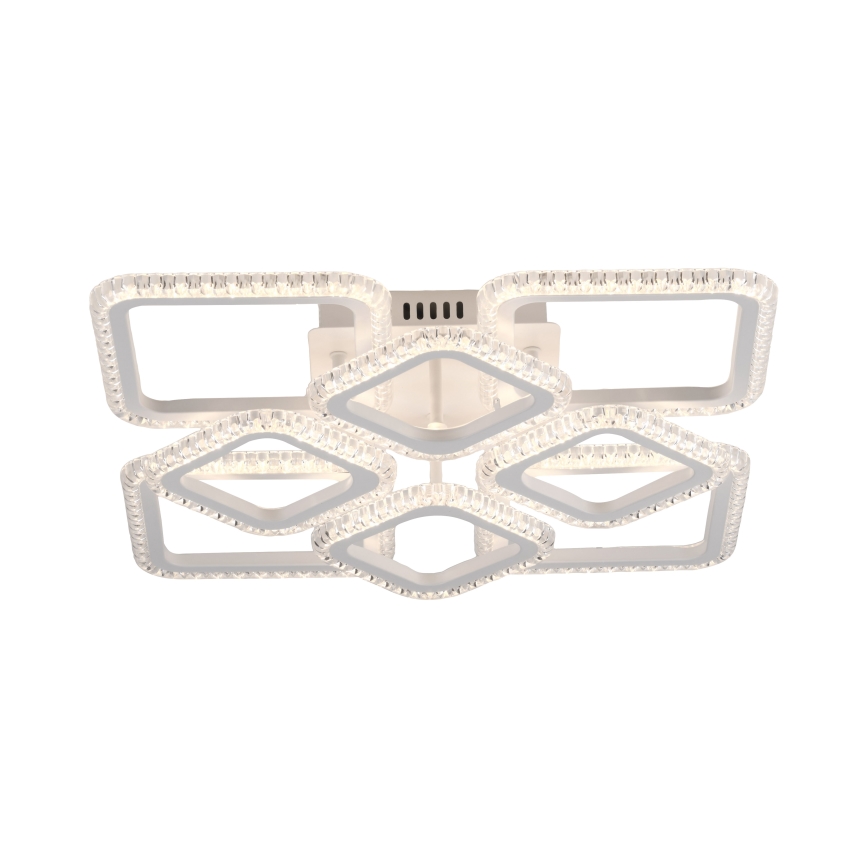 JUST LIGHT. 15269-16 - LED Stropní svítidlo CRYSTALLO LED/43,5W/230V 49x49 cm bílá