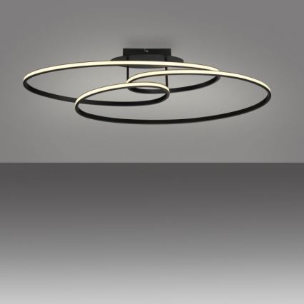 JUST LIGHT. 15321-18 - LED Stropní svítidlo LUMACA LED/33W/230V černá