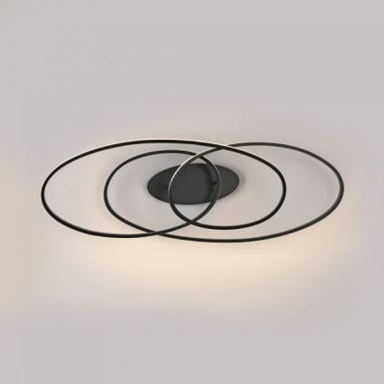 JUST LIGHT. 15321-18 - LED Stropní svítidlo LUMACA LED/33W/230V černá