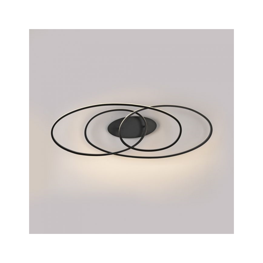 JUST LIGHT. 15321-18 - LED Stropní svítidlo LUMACA LED/33W/230V černá