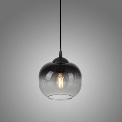 JUST LIGHT. 15420-18 - Lustr na lanku ZEA 1xE27/25W/230V černá