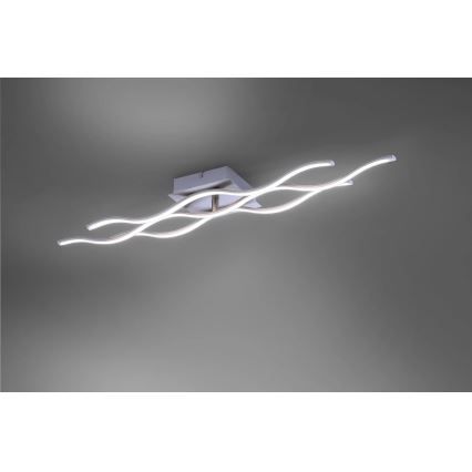 JUST LIGHT. 16266-55 - LED RGB Stmívatelné stropní svítidlo LOLA WAVE LED/30W/230V 2700-5000K + dálkové ovládání