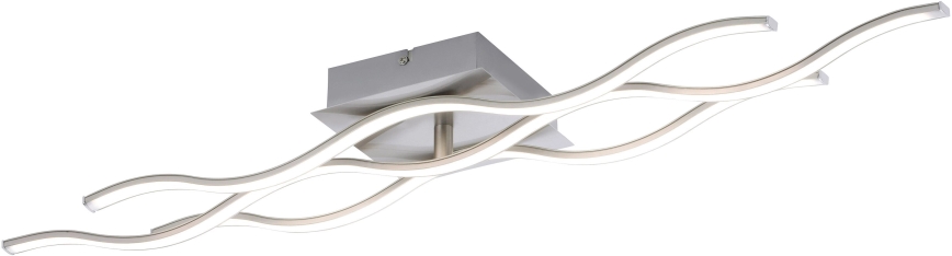 JUST LIGHT. 16266-55 - LED RGB Stmívatelné stropní svítidlo LOLA WAVE LED/30W/230V 2700-5000K + dálkové ovládání