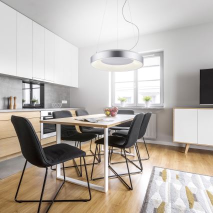 JUST LIGHT. 17075-21 - LED Stmívatelný lustr na lanku KETO ANIKA LED/26,5W/230V 2700-5000K + dálkové ovládání