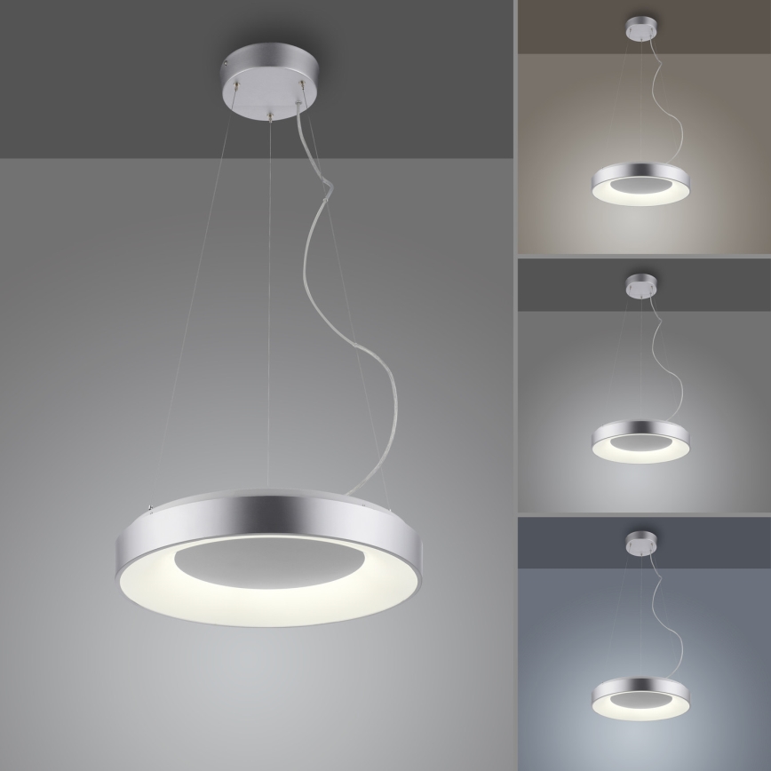 JUST LIGHT. 17075-21 - LED Stmívatelný lustr na lanku KETO ANIKA LED/26,5W/230V 2700-5000K + dálkové ovládání